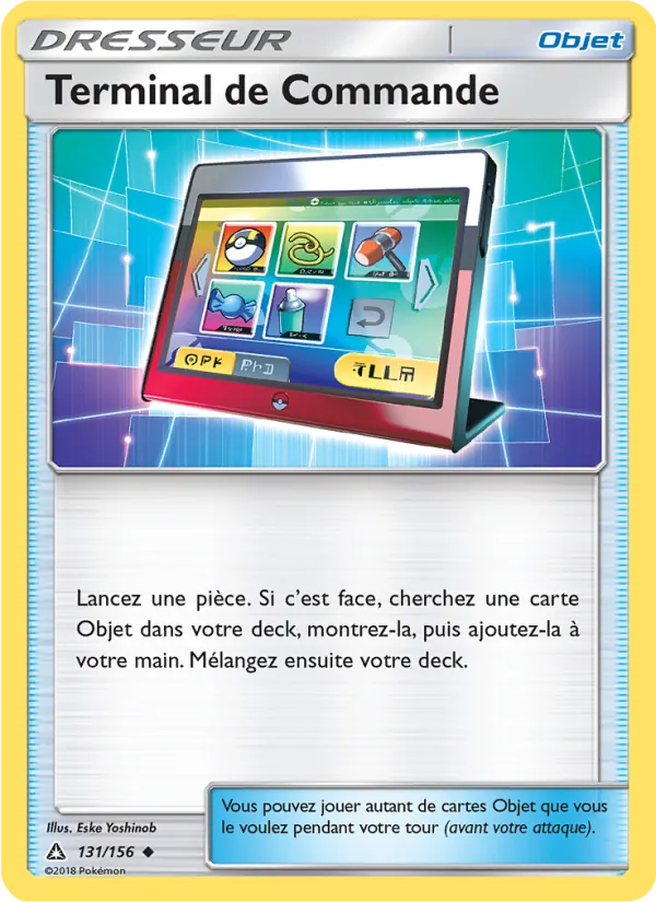 Terminal de Commande 131/156 — SL5 – Ultra-Prisme — Carte Pokémon française
