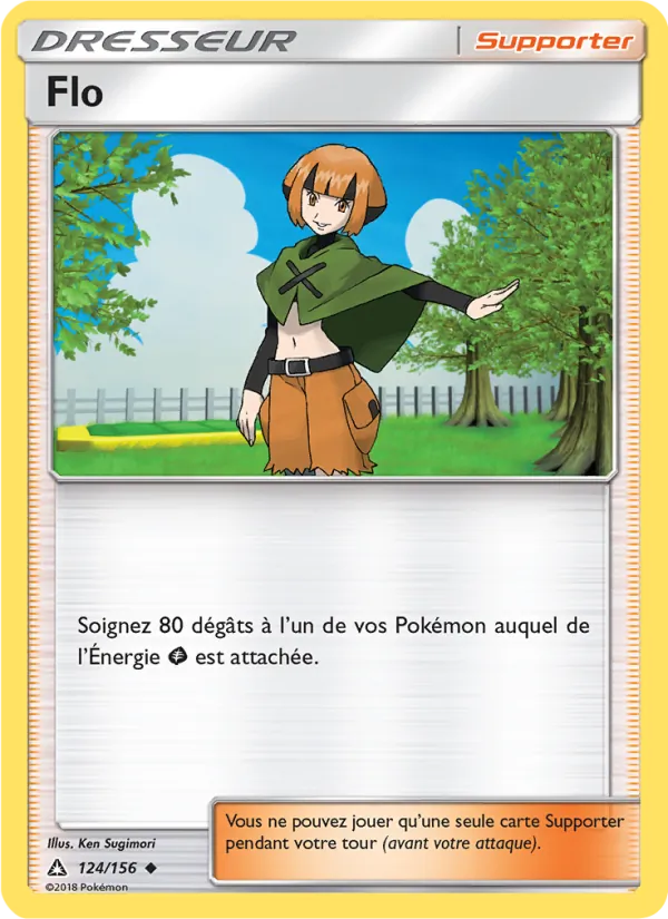 Flo 124/156 — SL5 – Ultra-Prisme — Carte Pokémon française