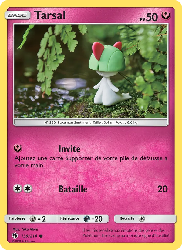 Tarsal 139/214 — SL8 – Tonnerre Perdu — Carte Pokémon française