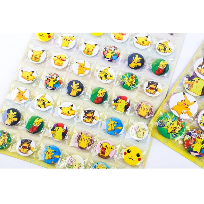 Ensemble d'épingles Pokémon 48x