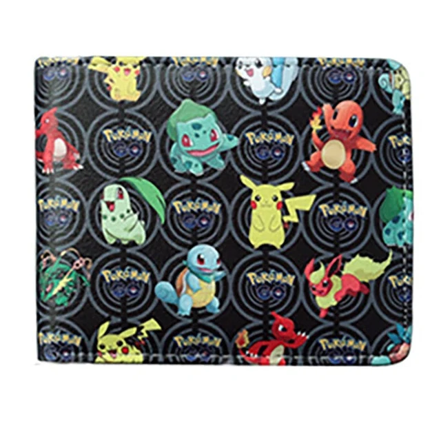 Porte-monnaie / portefeuille Pokemon (30 motifs)