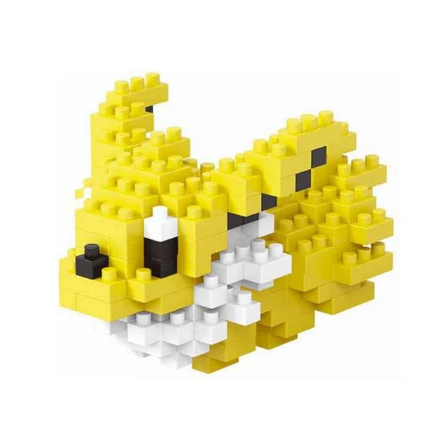 Pokemon (Pikachu, Jigglypuff etc.) Baustein Figuren (34 motif)