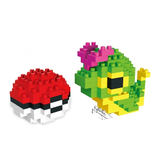 Pokemon (Pikachu, Jigglypuff etc.) Baustein Figuren (34 motif)