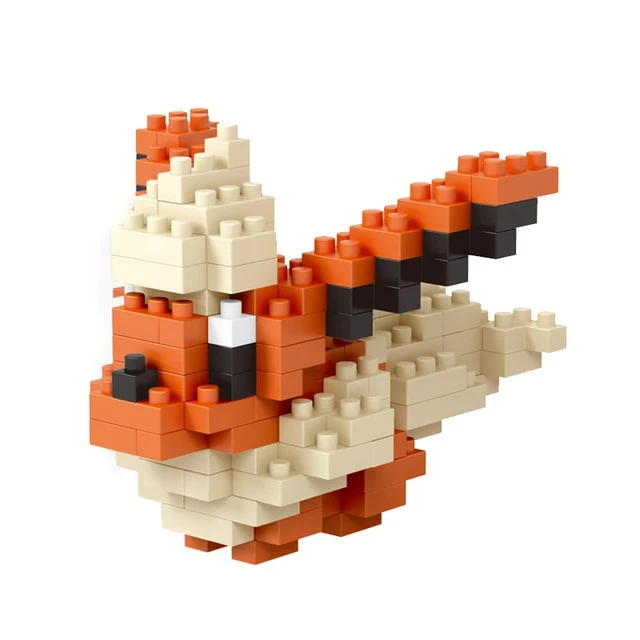 Pokemon (Pikachu, Jigglypuff etc.) Baustein Figuren (34 motif)