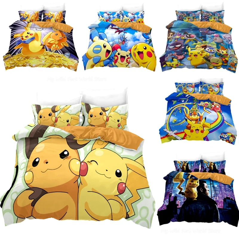 Literie Pokemon (différents modèles et tailles au choix)