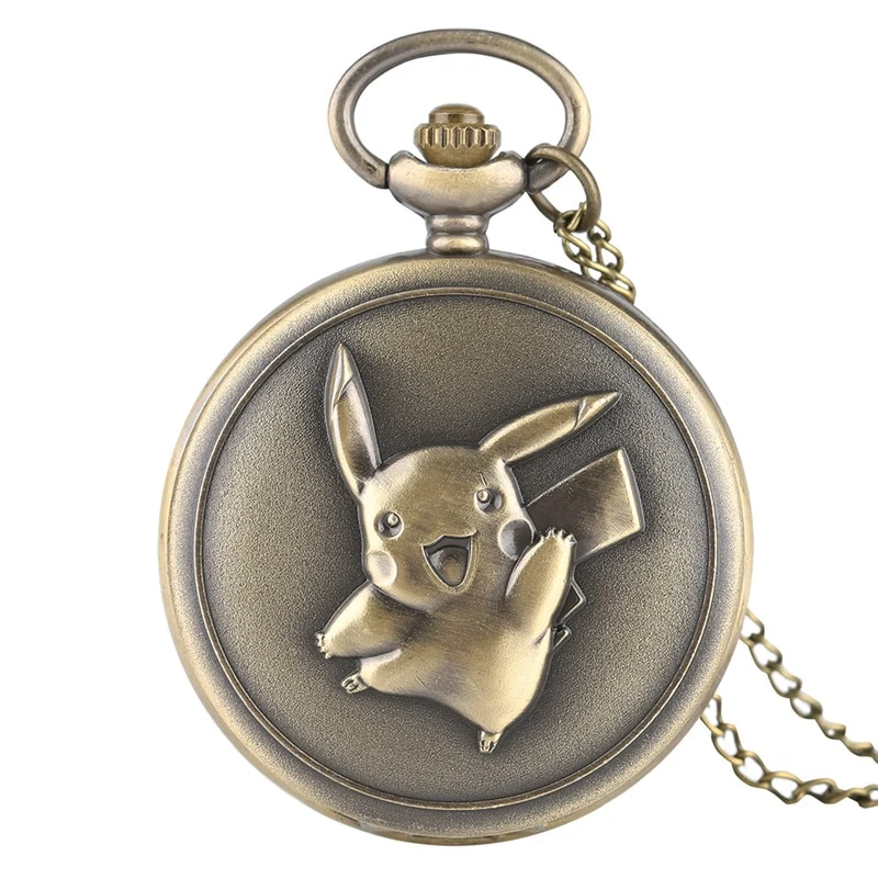 Montre de poche Pokemon Pikachu au design Antken