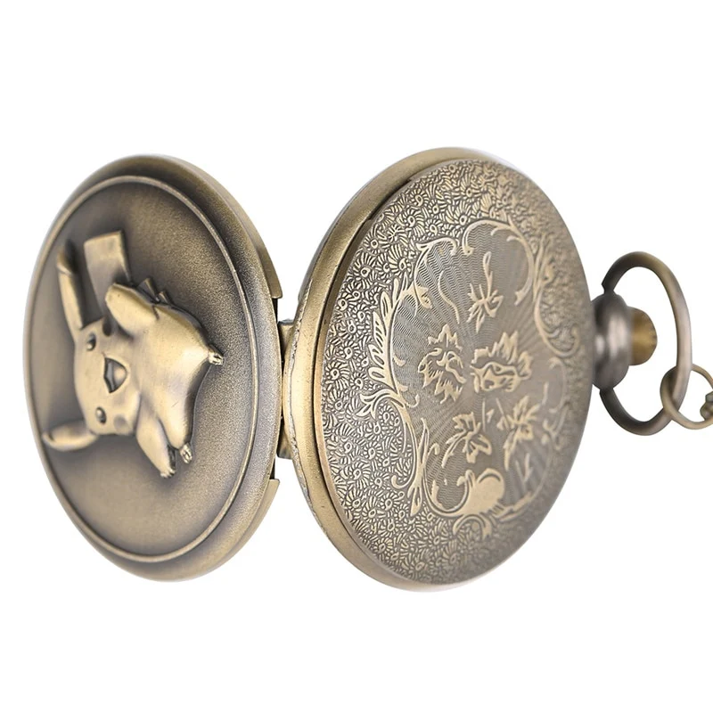 Montre de poche Pokemon Pikachu au design Antken