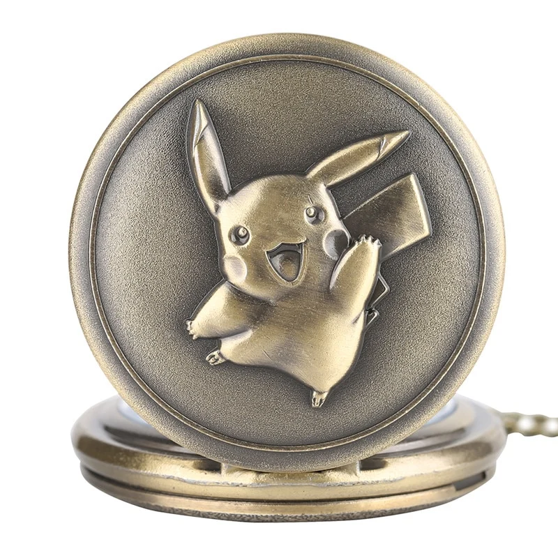 Montre de poche Pokemon Pikachu au design Antken