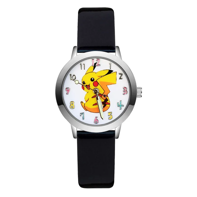 Montre-bracelet Pokemon Pikachu pour enfants (7 modèles au choix)