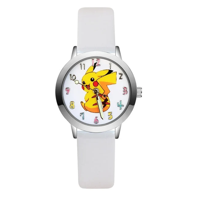 Montre-bracelet Pokemon Pikachu pour enfants (7 modèles au choix)