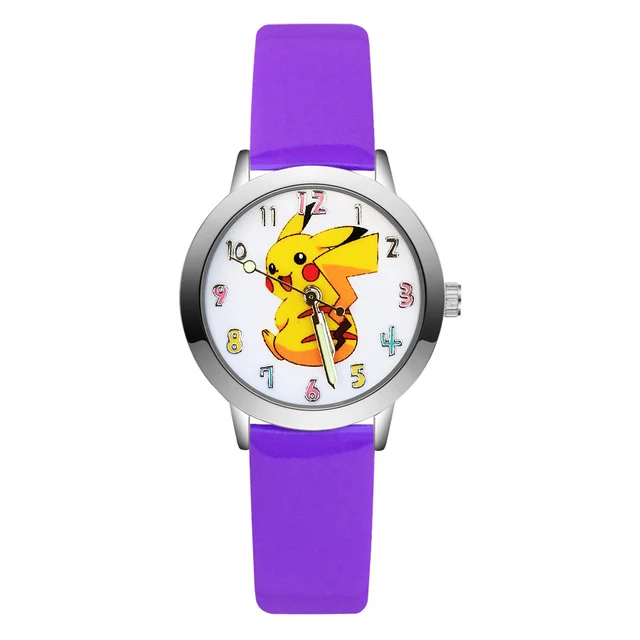 Montre-bracelet Pokemon Pikachu pour enfants (7 modèles au choix)