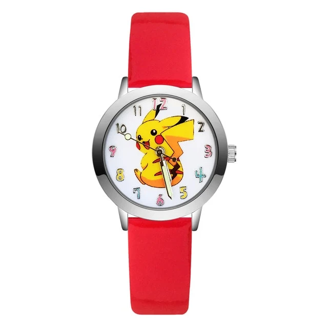 Montre-bracelet Pokemon Pikachu pour enfants (7 modèles au choix)