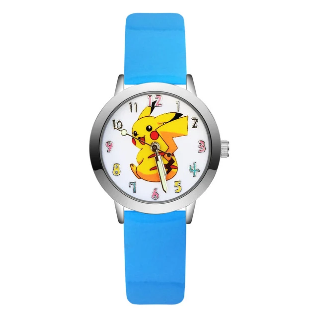 Montre-bracelet Pokemon Pikachu pour enfants (7 modèles au choix)