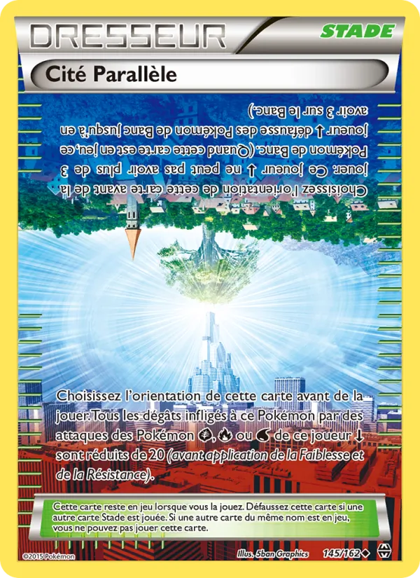 Cité Parallèle 145/162 — XY8 – Impulsion Turbo — Carte Pokémon française