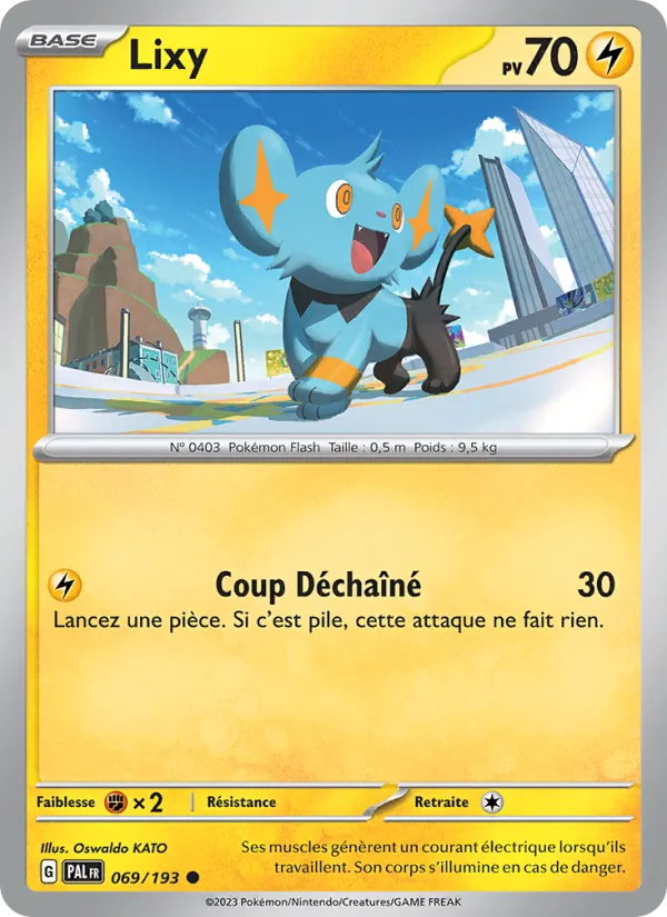 Lixy 69/193 — EV02 – Évolutions à Paldea — Carte Pokémon française
