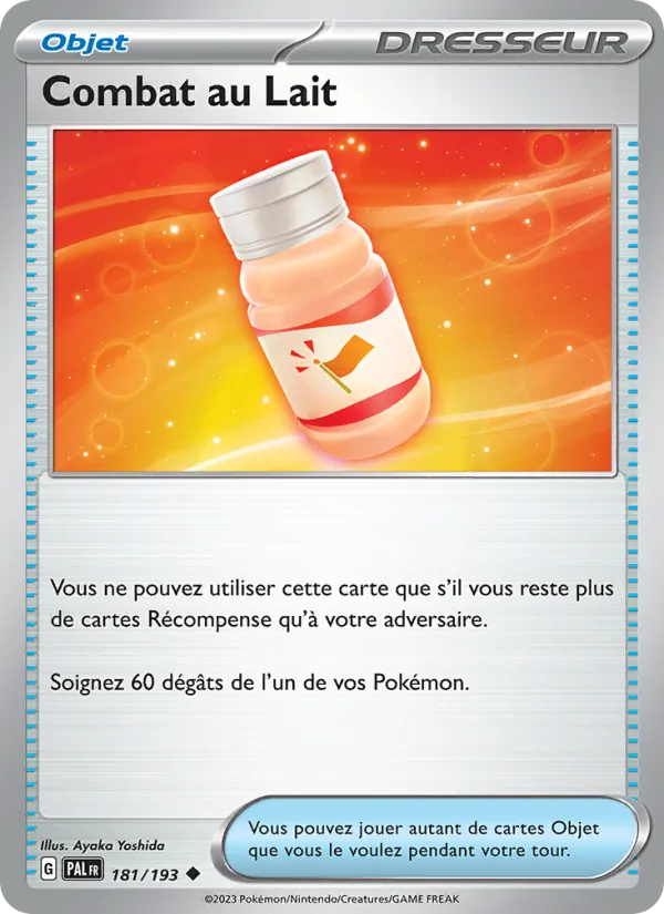 Combat au Lait 181/193 — EV02 – Évolutions à Paldea — Carte Pokémon française