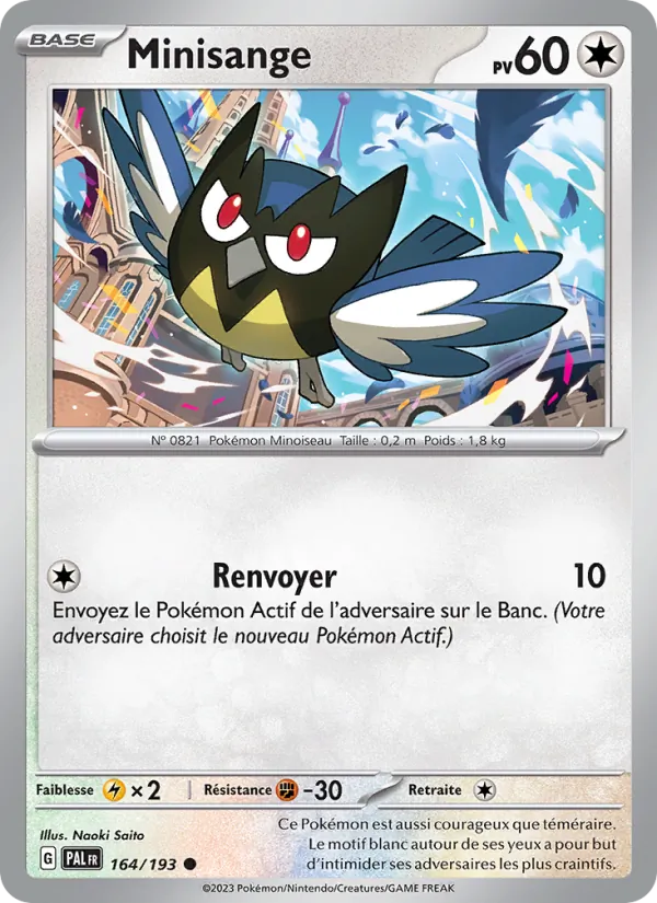 Minisange 164/193 — EV02 – Évolutions à Paldea — Carte Pokémon française