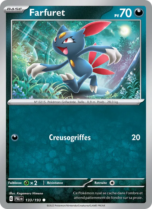 Farfuret 133/193 — EV02 – Évolutions à Paldea — Carte Pokémon française
