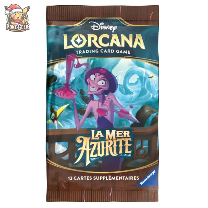 Disney Lorcana JCC : La Mer Azurite - Coffret Collector Stitch - FR