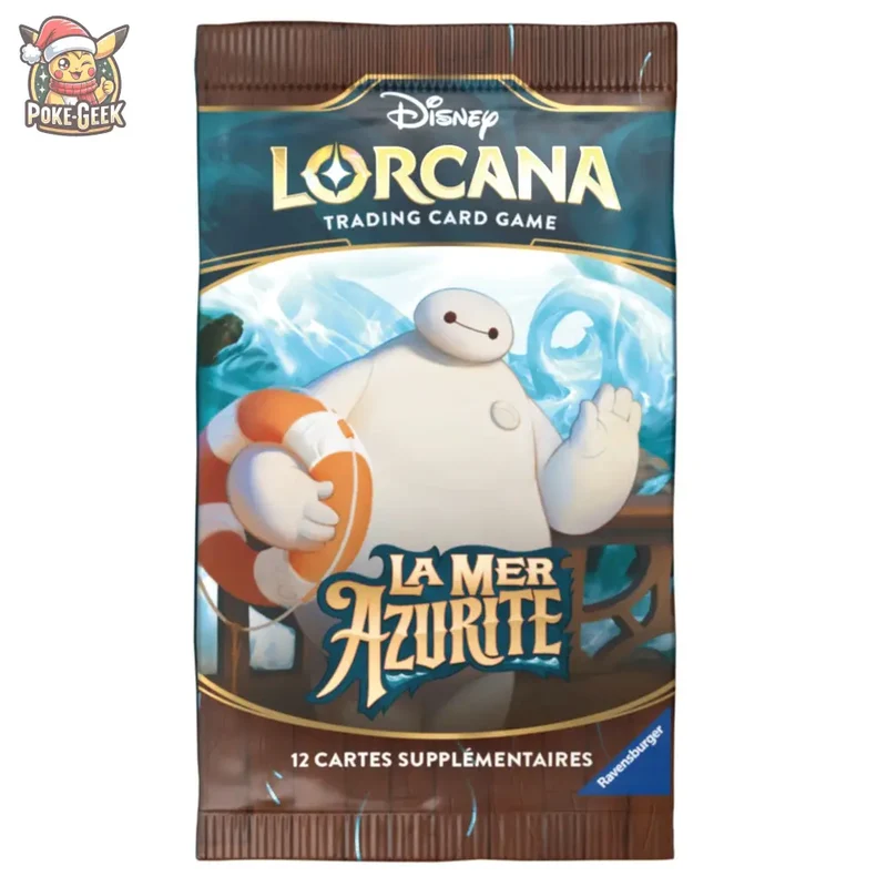 Disney Lorcana JCC : La Mer Azurite - Coffret Collector Stitch - FR
