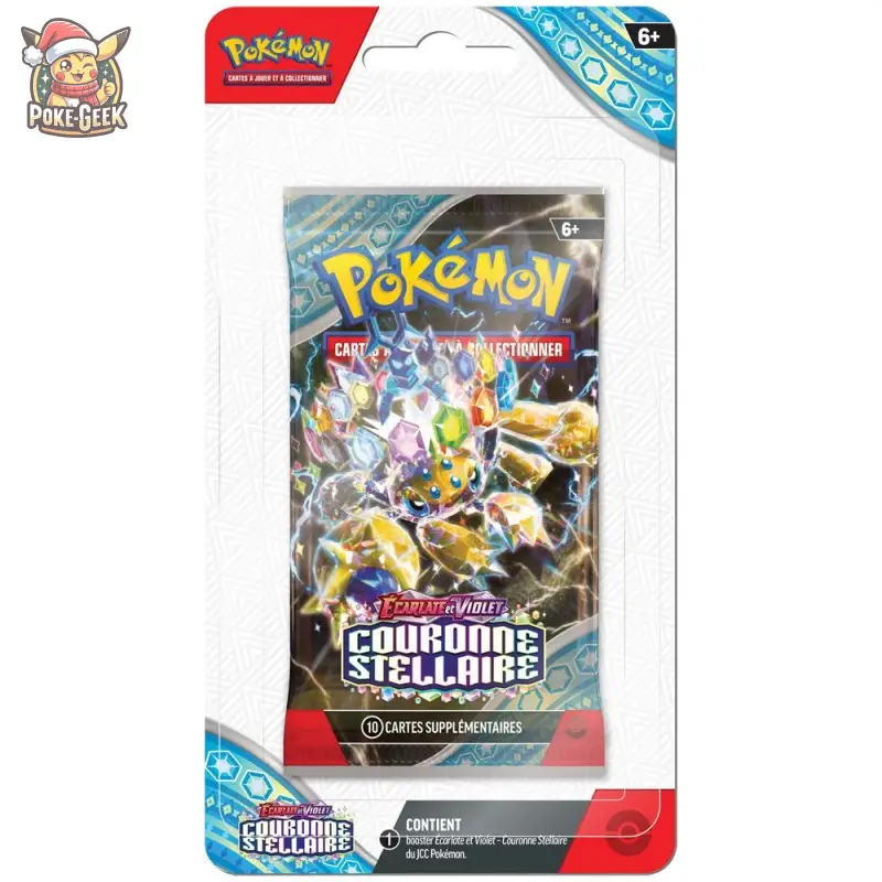Boosters Blisters Pokémon Couronne Stellaire – EV 7 FR