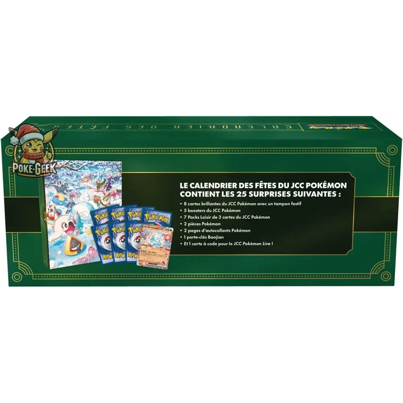Calendrier de l’Avent Pokémon 2024 - FR