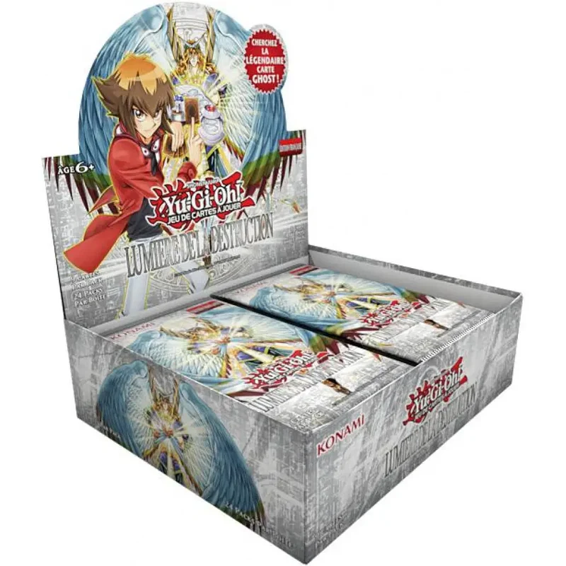 Yu-Gi-Oh! - Display de 24 Boosters - Lumière De La Destruction FR