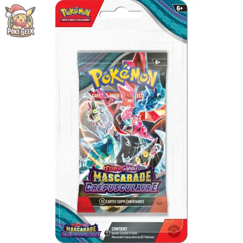 Pokémon - Carton de 36 Boosters sous Blister EV06 : Mascarade Crépusculaire FR