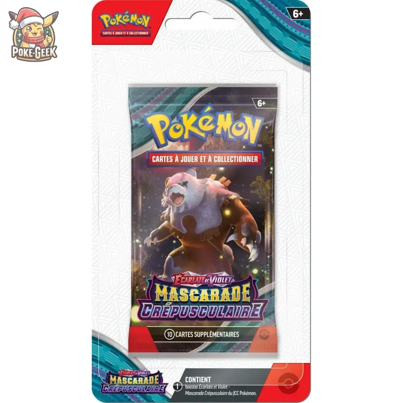Pokémon - Carton de 36 Boosters sous Blister EV06 : Mascarade Crépusculaire FR