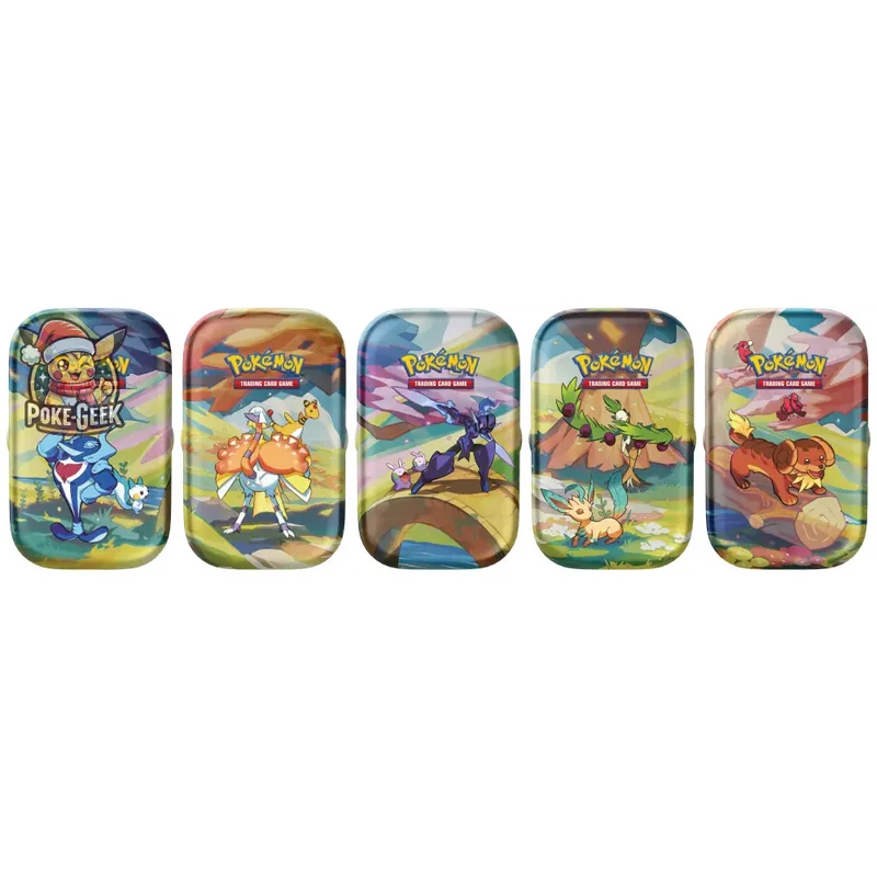 Pokémon - Display de 10 Mini Tin Juin 2024 : Magnifique Paldea - FR