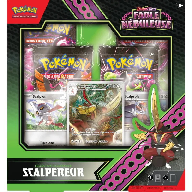 Pokémon – Coffret IR Fable Nébuleuse EV6.5 – Scalpereur Ukiyo-e – Français