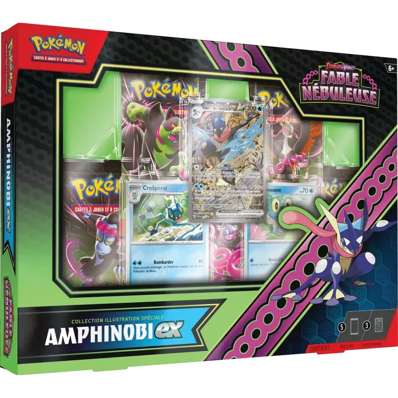 Pokémon – Coffret Amphinobi-ex Special Collection Fable Nébuleuse EV6.5 – Français