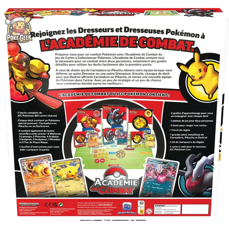 Pokémon – Académie de Combat V3 (2024) – Français