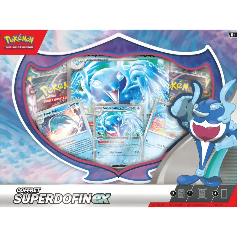 Coffret Pokémon Superdofin-ex – Supermutation – Français