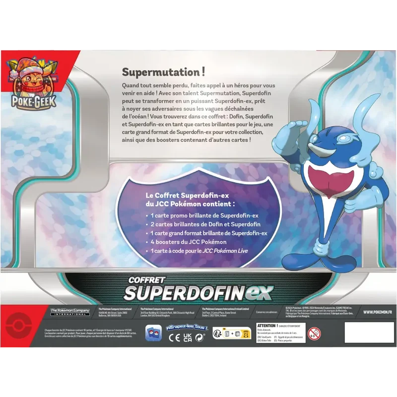 Coffret Pokémon Superdofin-ex – Supermutation – Français