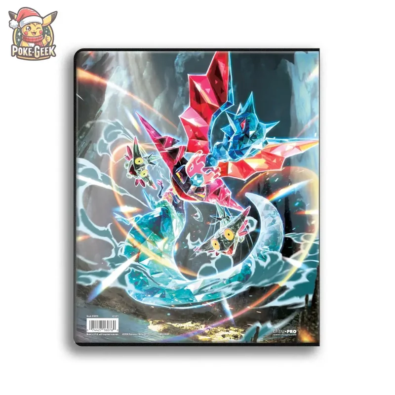Portfolio Ultra Pro Pokémon – Mascarade Crépusculaire – Ogerpon – 9 Pochettes A4