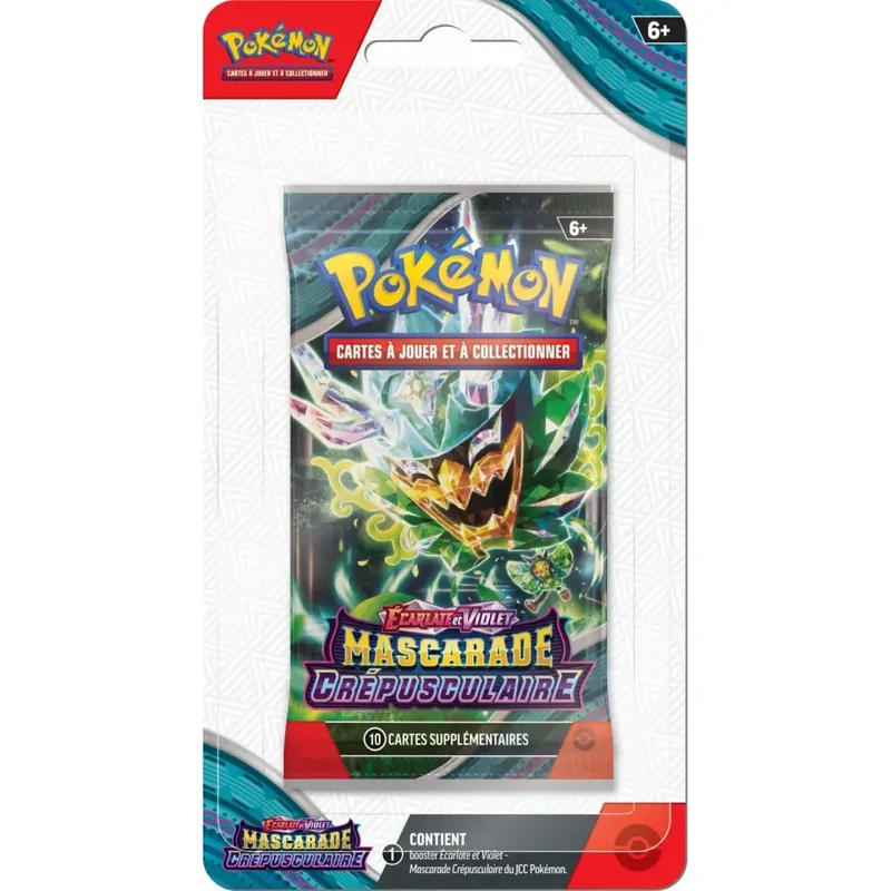 Pokémon – Booster EV06 Mascarade Crépusculaire (Sous Blister) – Français