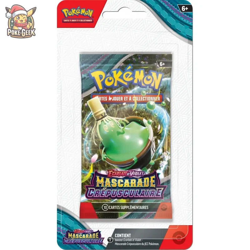 Pokémon – Booster EV06 Mascarade Crépusculaire (Sous Blister) – Français