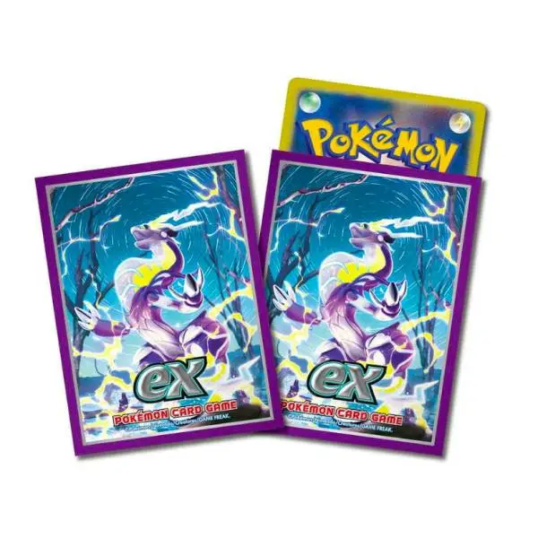 Sleeves Pokémon 64 Miraidon Ex – Japonais