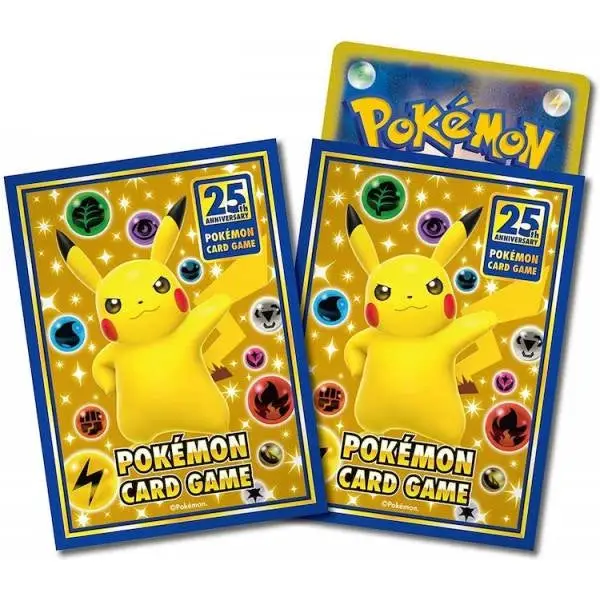 Sleeves 64 Pokémon 25th Anniversary Collection – Japonais
