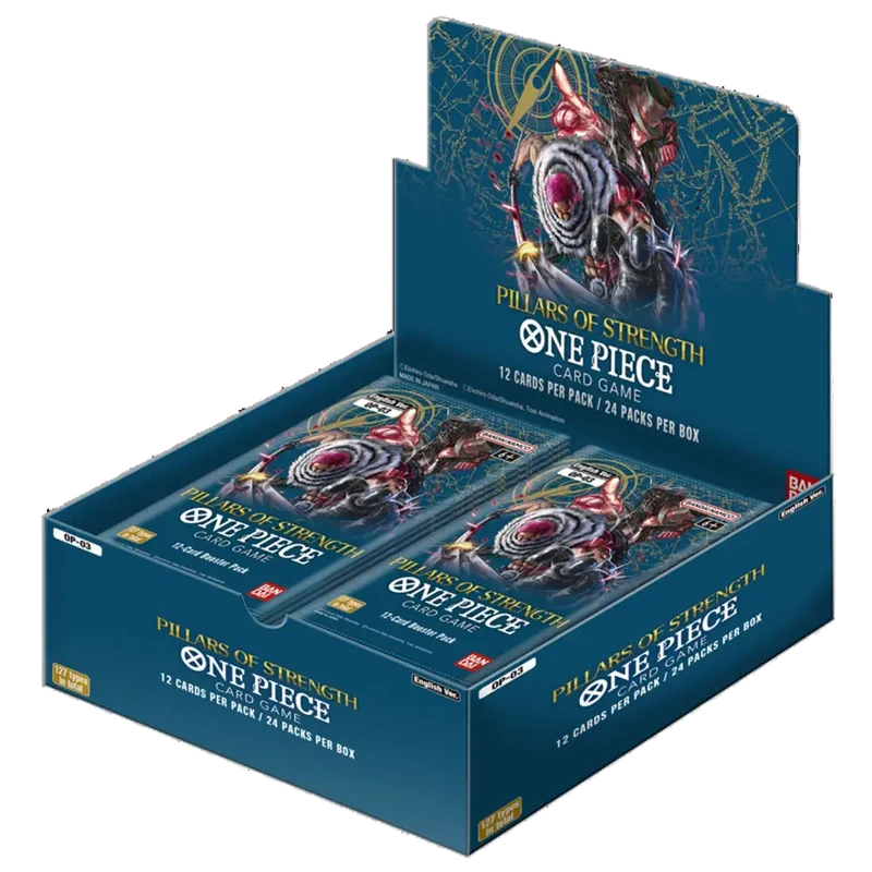 Display One Piece Card Game OP-03 Pillars of Strength – Anglais