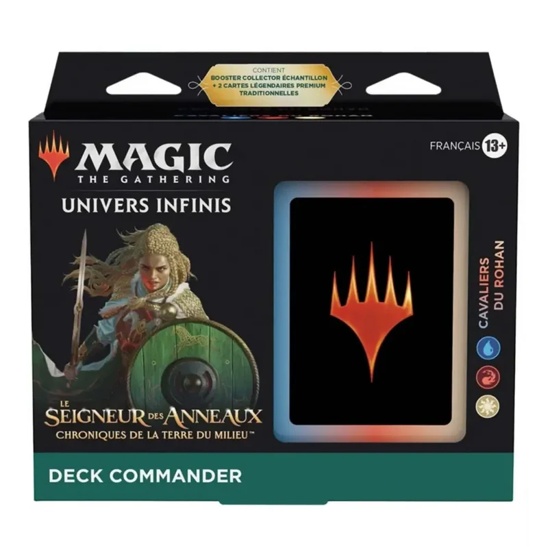 Deck - Magic the Gathering - Le Seigneur des Anneaux - Cavaliers du Rohan - Commander - Scellé - Français