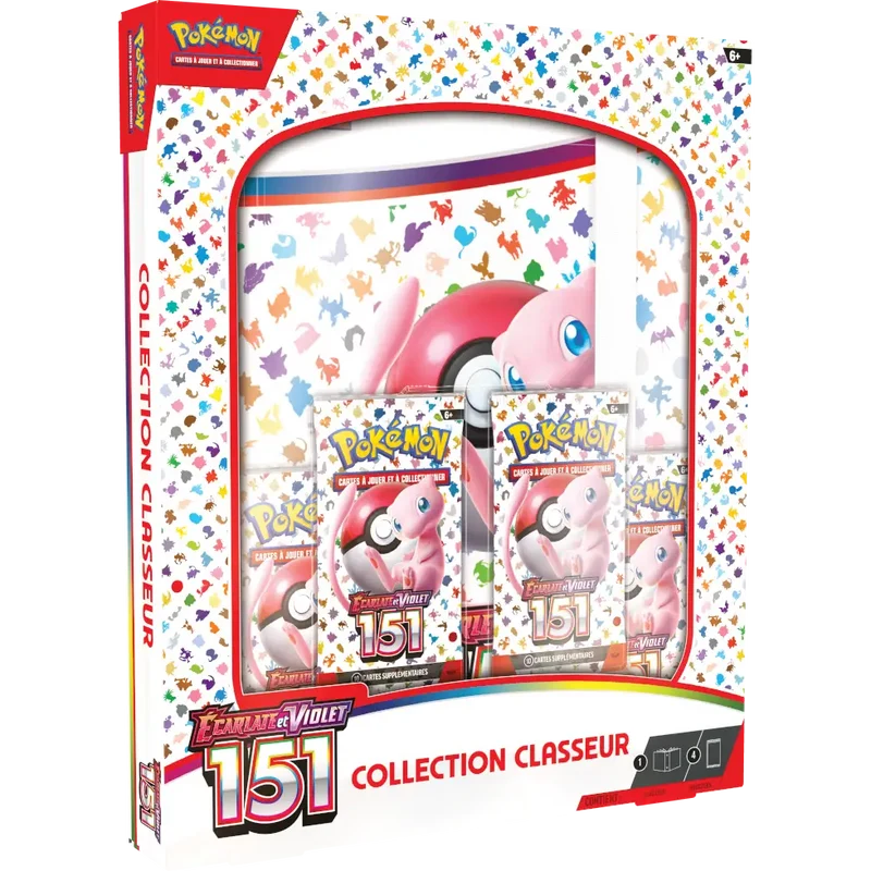 Coffret Collection classeur Écarlate et Violet 151 - FR