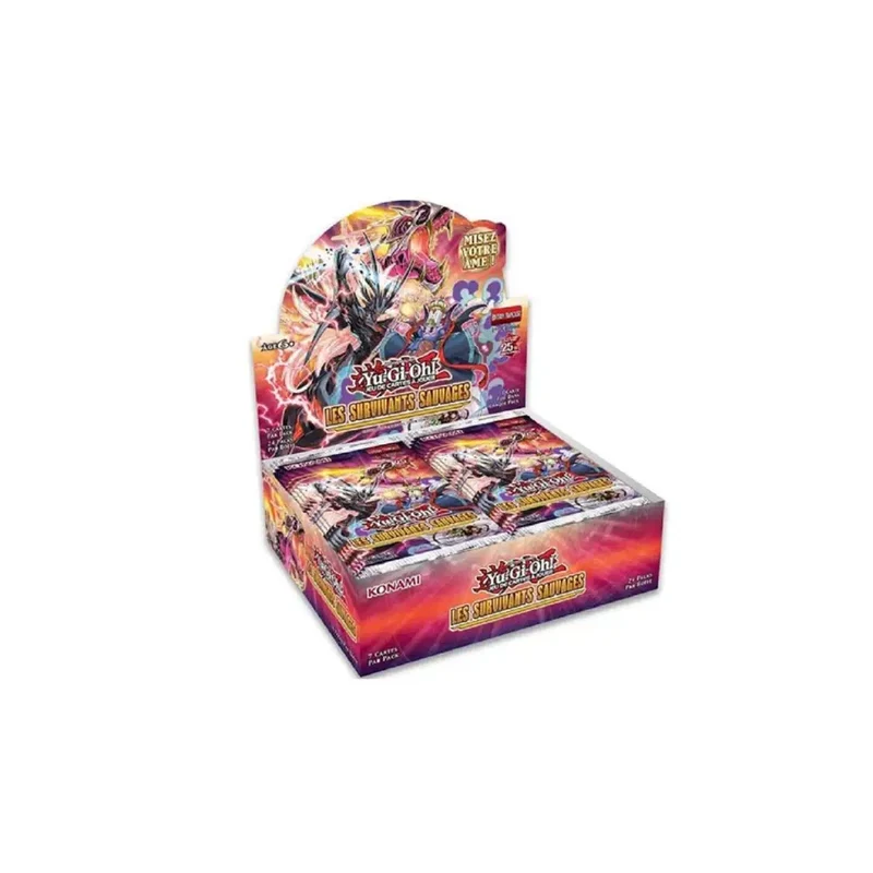 Yu-Gi-Oh! Display de 24 Boosters : Les Survivants Sauvages - FR