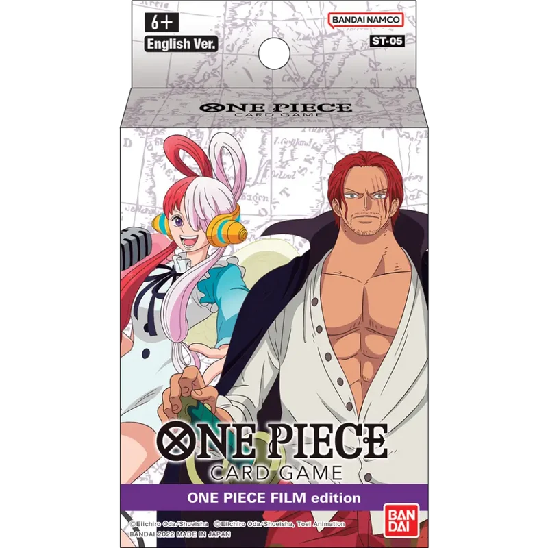 Deck - One Piece - Starter Deck: Film One Piece RED – ST05 - Scellé - Anglais