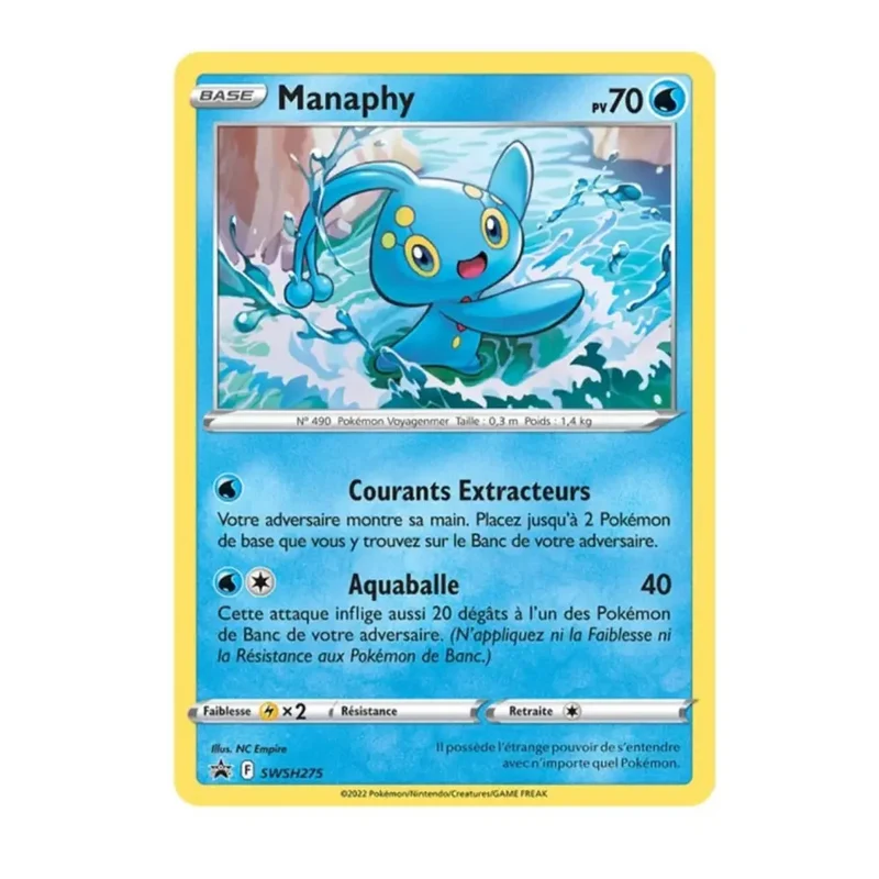 Pokemon - Épée et Bouclier Promo - Manaphy SWSH275