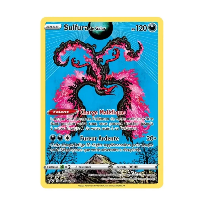 Pokemon - Épée et Bouclier Promo - Sulfura de Galar SWSH284