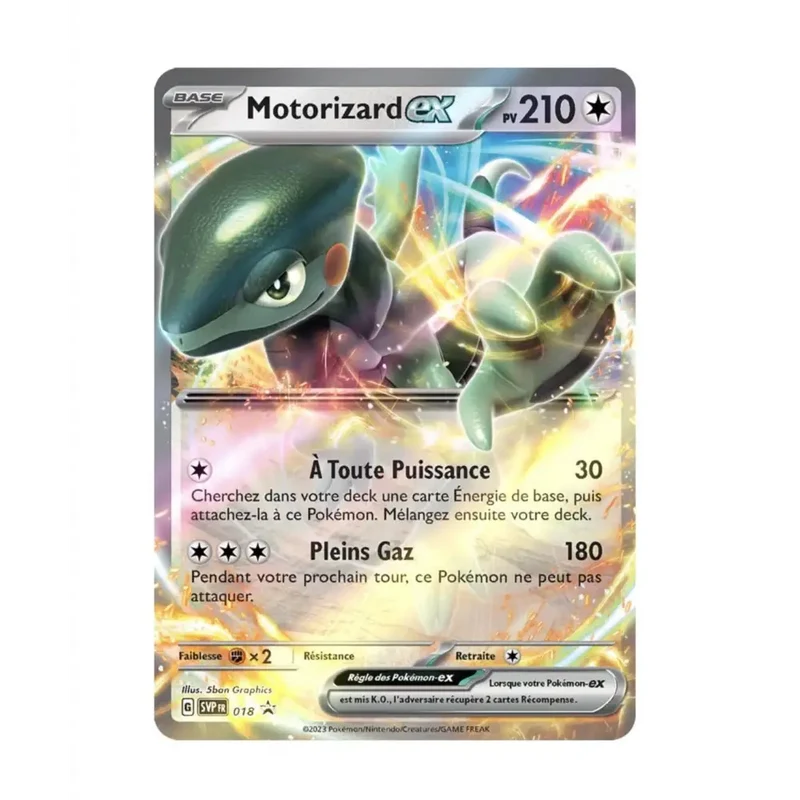 Pokemon - Écarlate et Violet Promo - Motorizard ex SV018