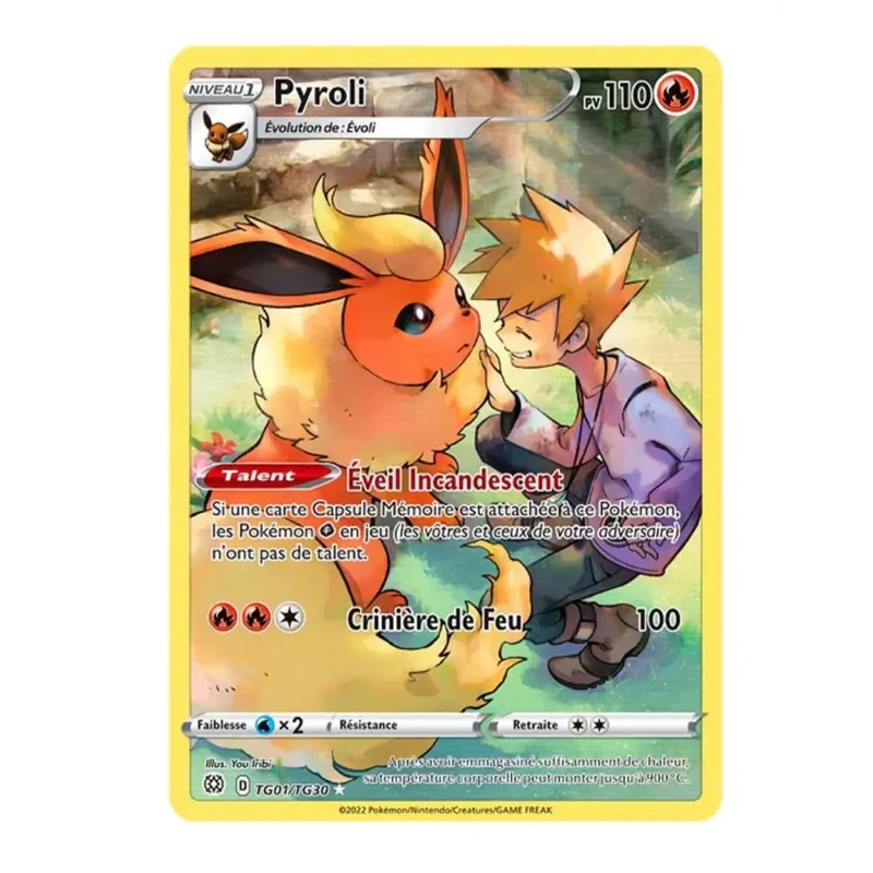 Ultra - Pokemon - Stars Etincelantes - Pyroli TG01/172