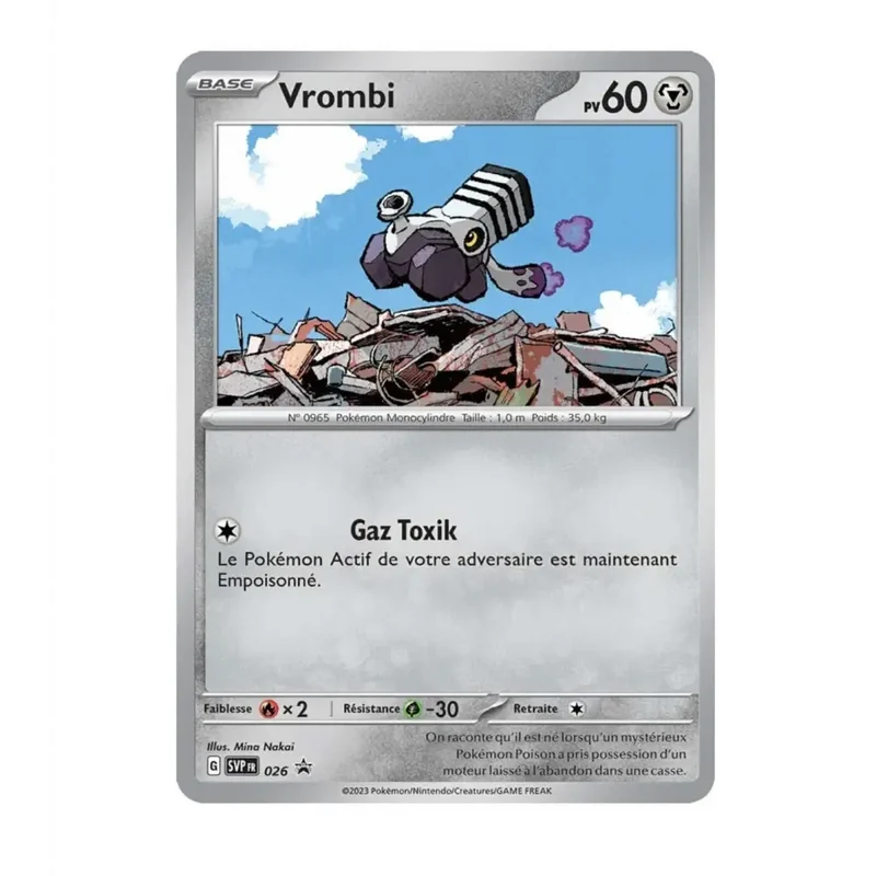 Pokemon - Écarlate et Violet Promo - Vrombi SV026